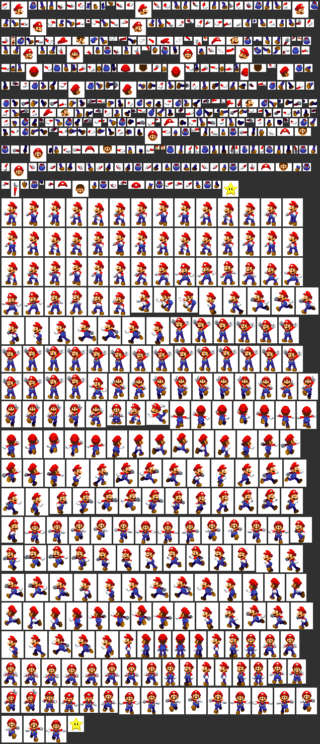 Mario And Luigi Dream Team Sprite Sheet