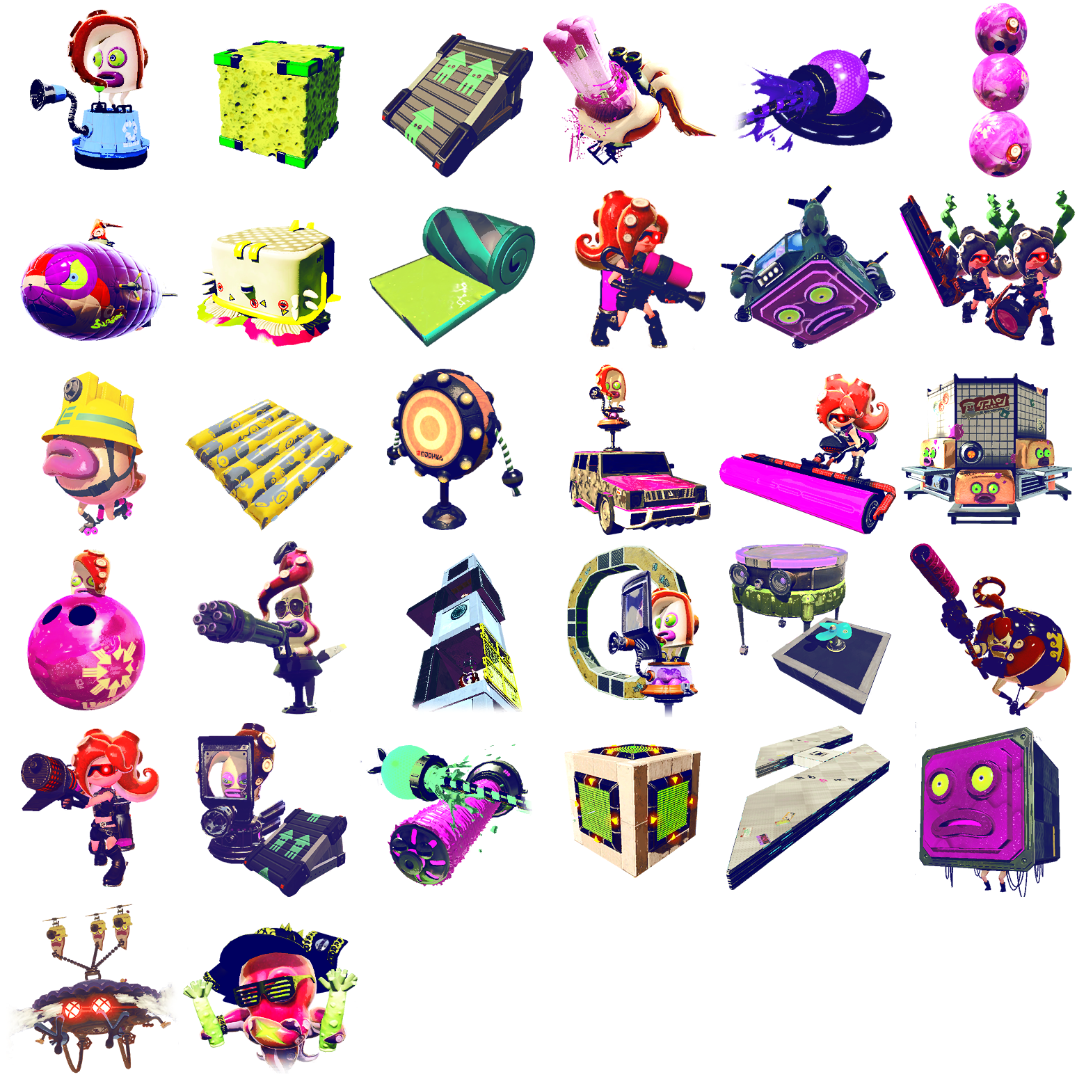 Splatoon 2 - Mission Icons