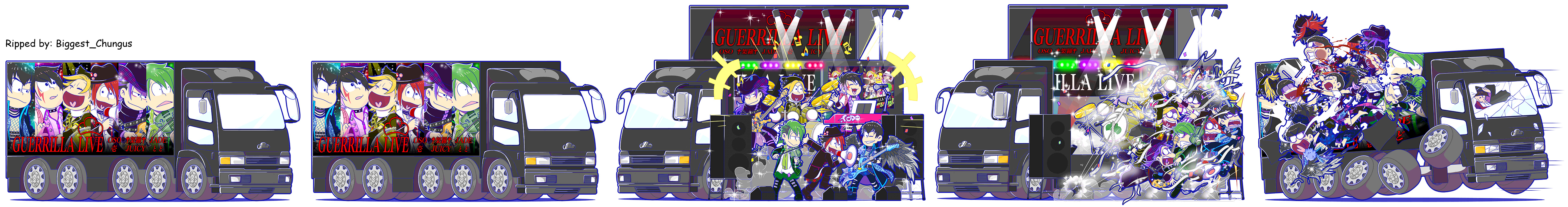 Osomatsu-san Hesokuri Wars: Battle of the NEETs - Band (Guerrilla Live)