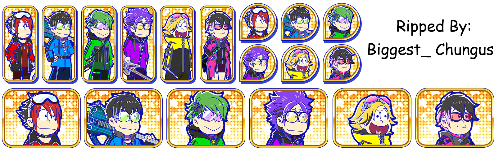 Set Icons (Band: Akatsuka Rocket)