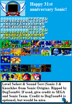 Level Select & Sound Test