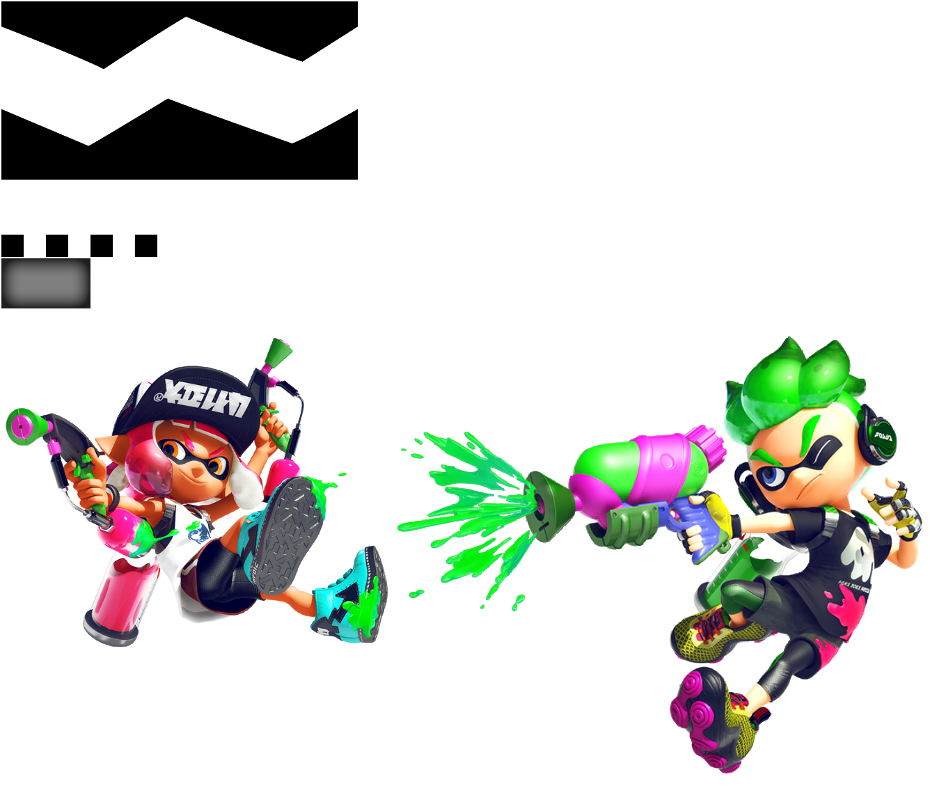 Splatoon 2 - Tutorial Renders