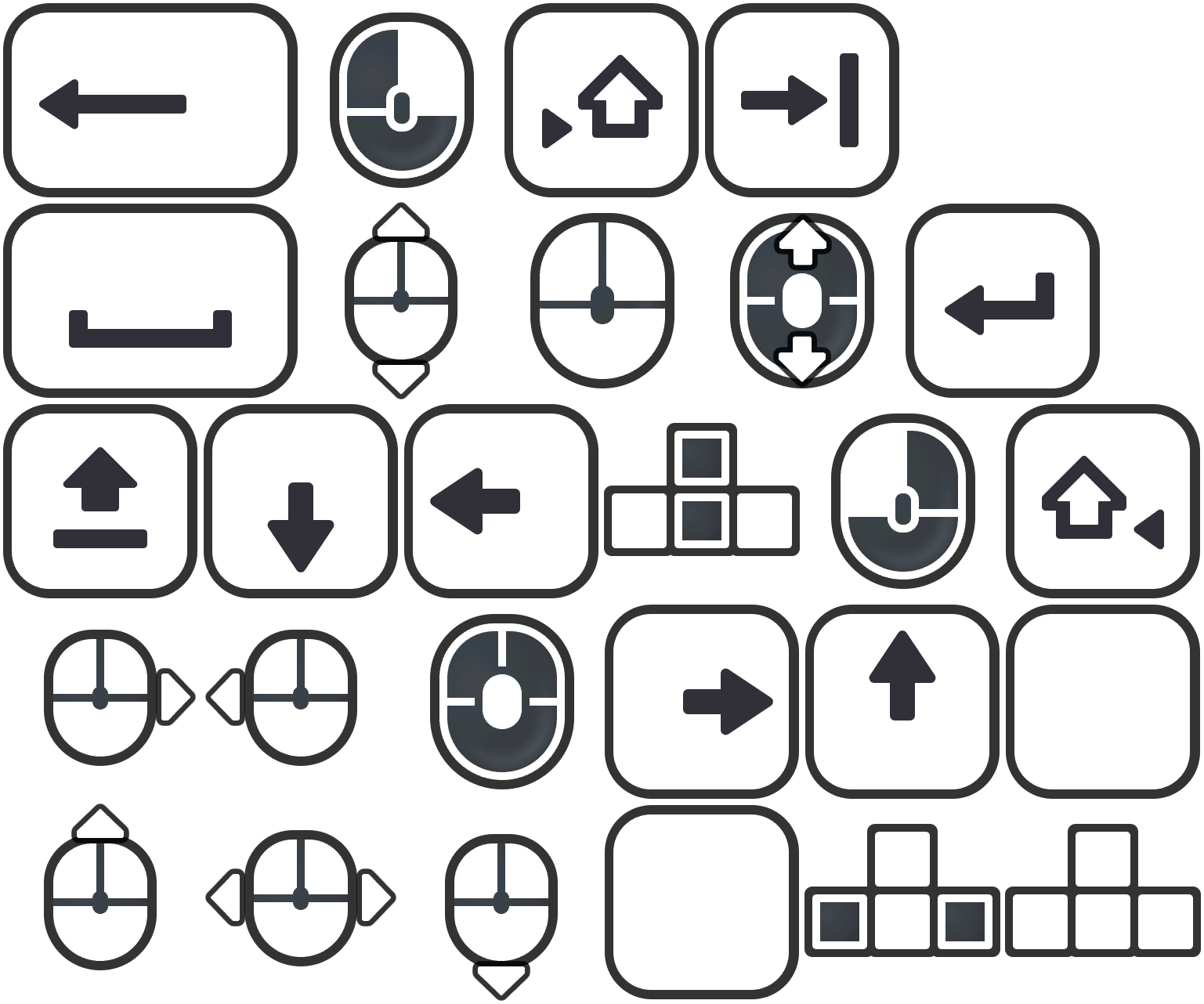 PC Control Icons