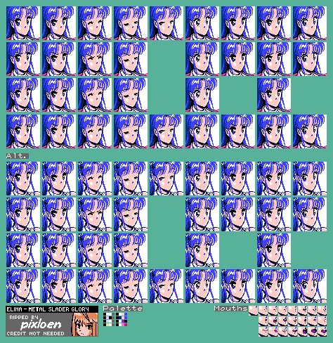 Metal Slader Glory (JPN) - Elina