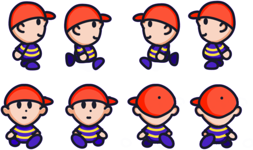 Ninten Sprite Sheet