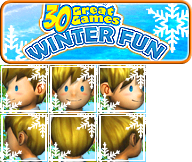 Family Party: 30 Great Games Winter Fun - Save Icon & Banner