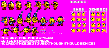 Pac-Boy (Pac-Man 2-Style)