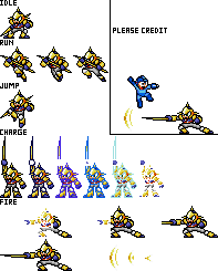 Mega Man Customs - Enker