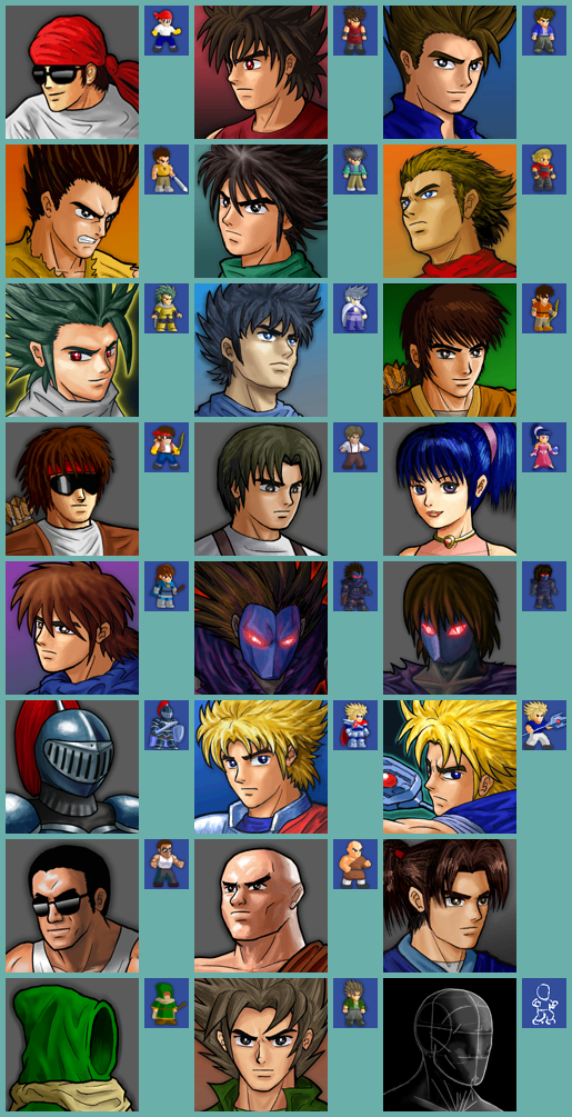 Character Icons