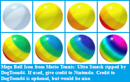 Mario Tennis: Ultra Smash - Mega Ball Icon