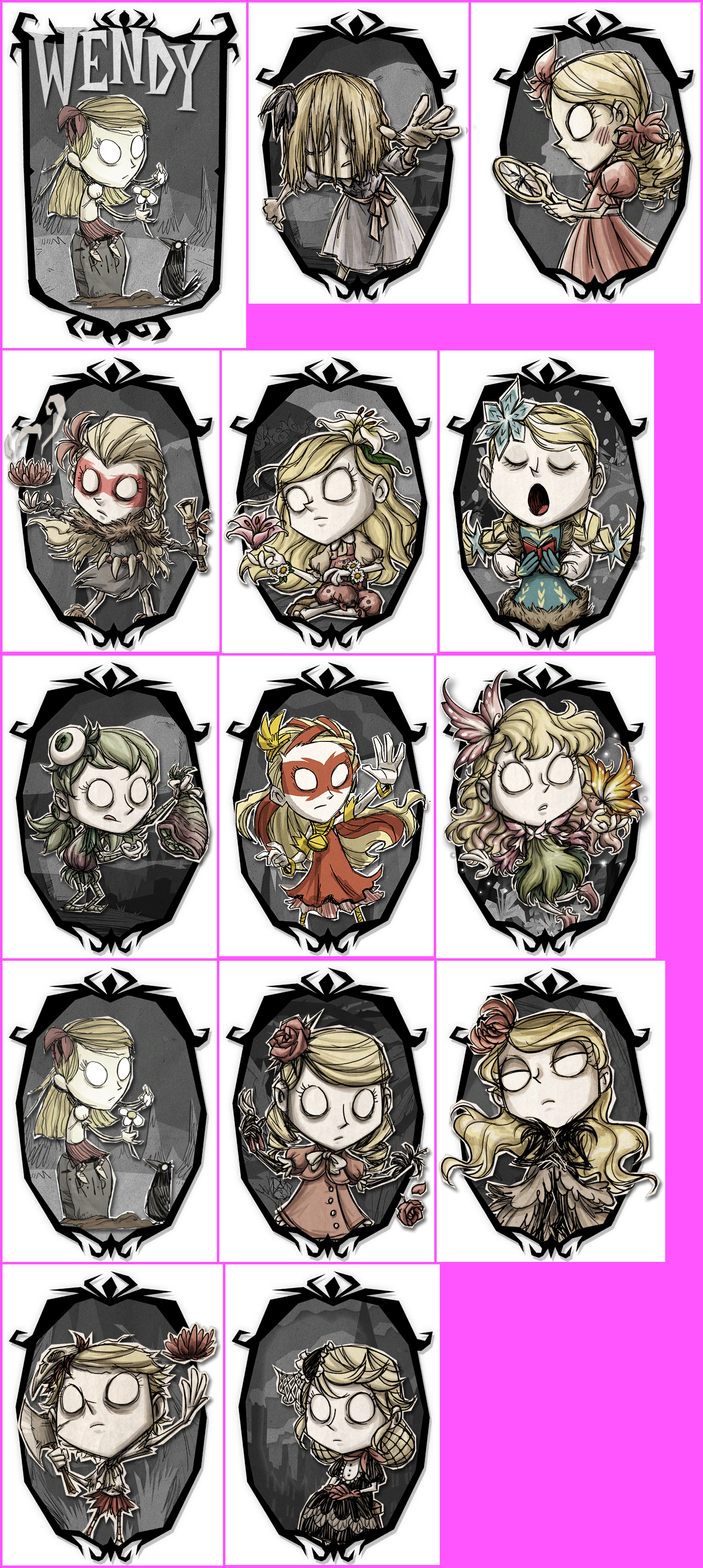 Don't Starve / Don't Starve Together - Wendy Carter