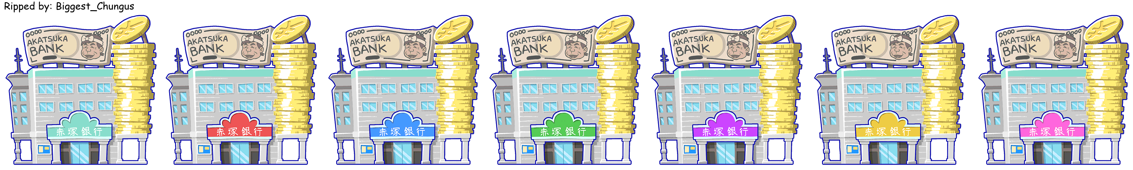 Osomatsu-san Hesokuri Wars: Battle of the NEETs - Akatsuka Bank