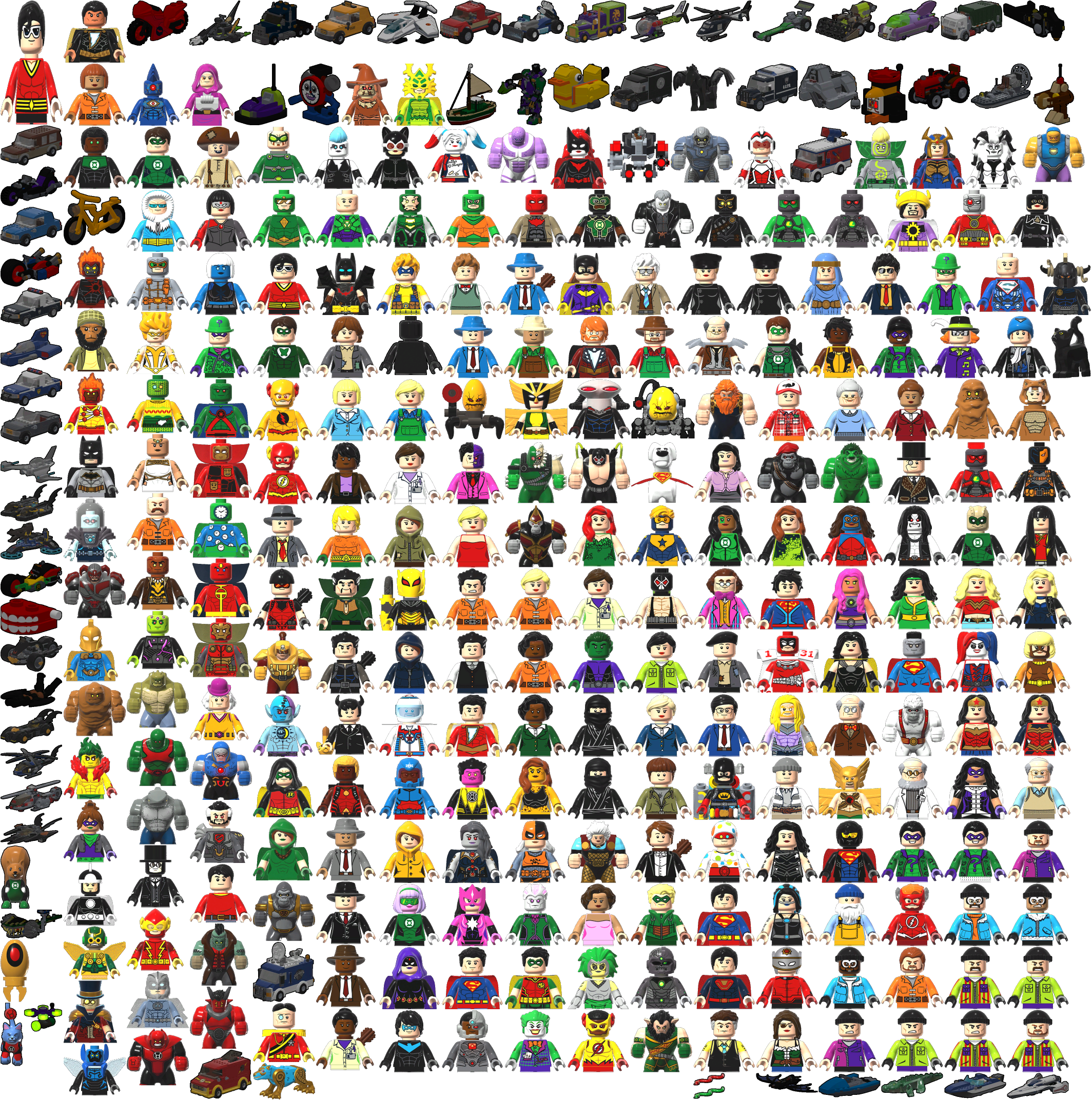 LEGO DC Super-Villains - Character Icons