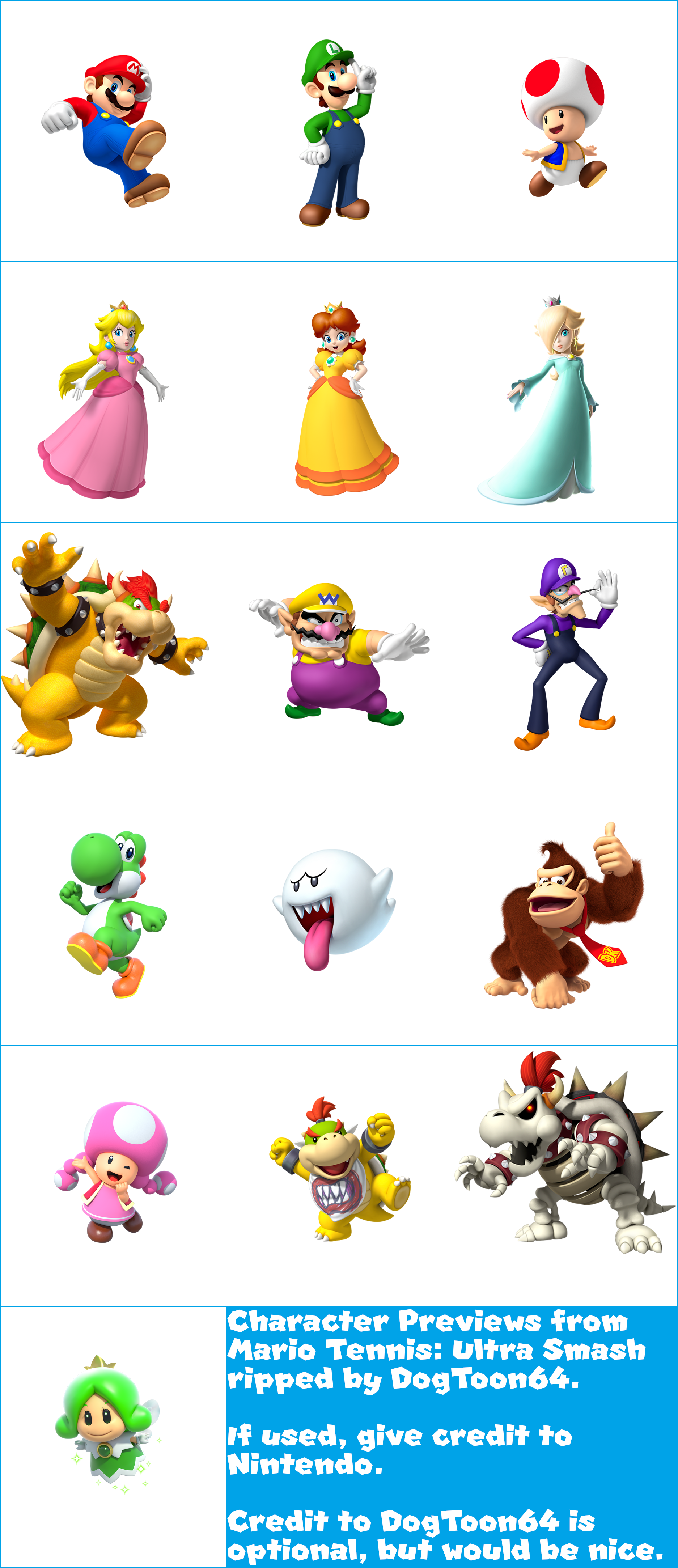 Mario Tennis: Ultra Smash - Character Previews