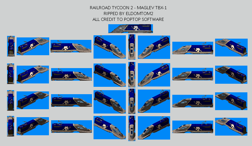 Railroad Tycoon 2 - Mag-Lev TBX-1