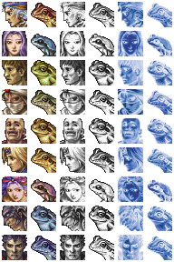 Final Fantasy Origins: Final Fantasy 2 - Portraits