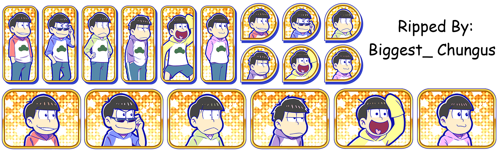 Set Icons (Raglan Hoodie 4☆)