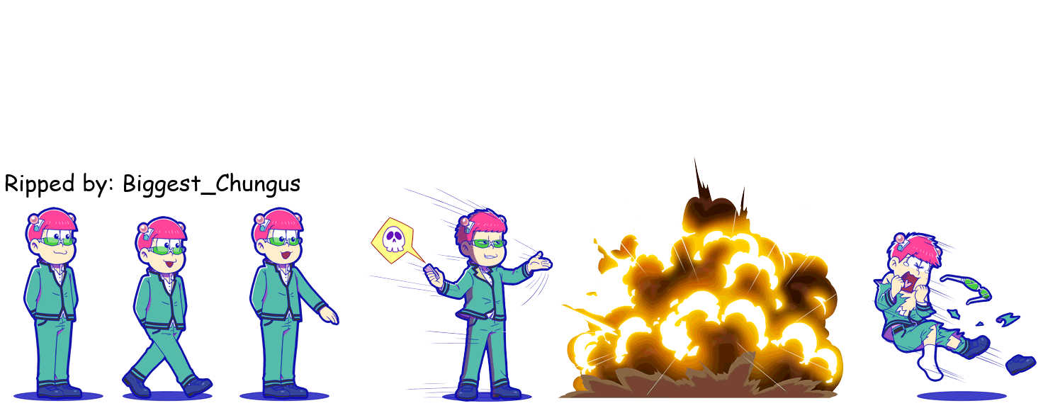 Osomatsu-san Hesokuri Wars: Battle of the NEETs - Todomatsu (Saiki K.)