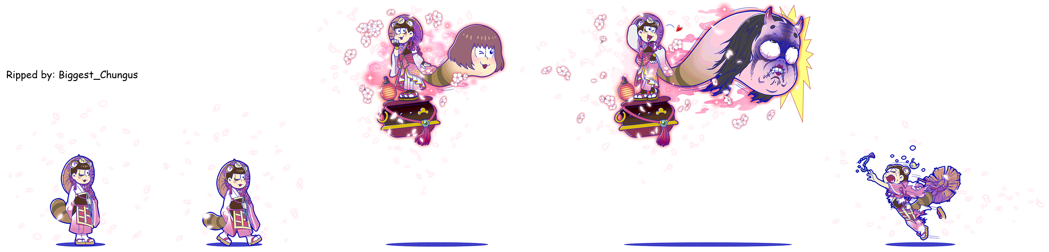 Osomatsu-san Hesokuri Wars: Battle of the NEETs - Todomatsu (Youkai: Sakura)