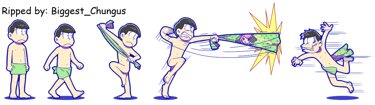 Osomatsu-san Hesokuri Wars: Battle of the NEETs - Choromatsu (Bathhouse)