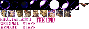 Final Fantasy Origins: Final Fantasy 2 - Credits