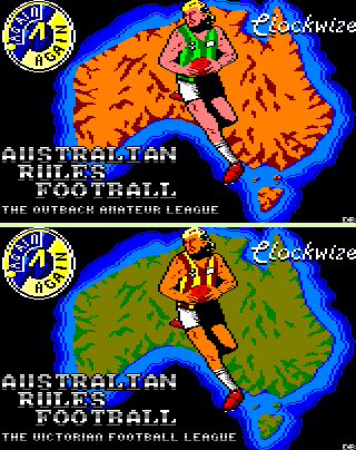 Australian Rules Football - Loading Screens