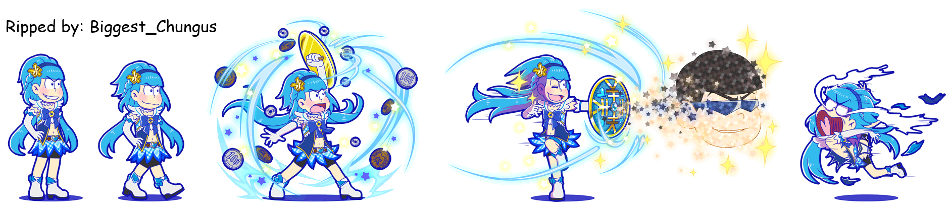 Osomatsu-san Hesokuri Wars: Battle of the NEETs - Karamatsu (Magical Girl)