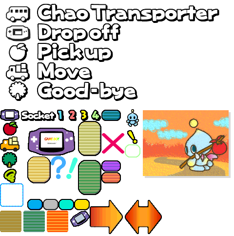 Chao Transporter UI