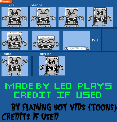 Mario Customs - Whomp (SMM2, SMB1-Style)