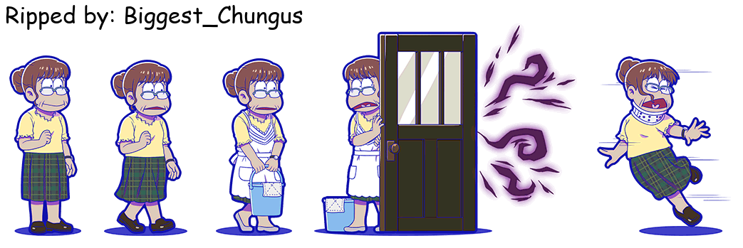 Osomatsu-san Hesokuri Wars: Battle of the NEETs - Choroko (Housekeeper)