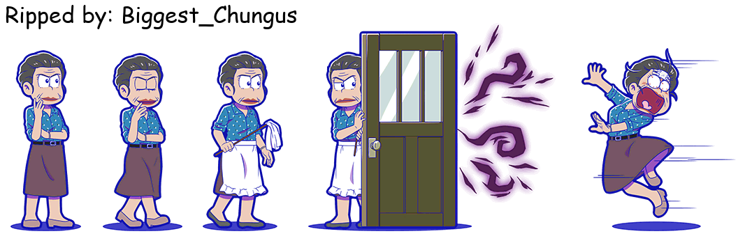 Osomatsu-san Hesokuri Wars: Battle of the NEETs - Karamatsu (Housekeeper)