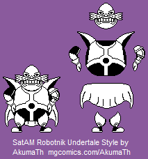 Dr. Robotnik (SatAM, Undertale-Style)