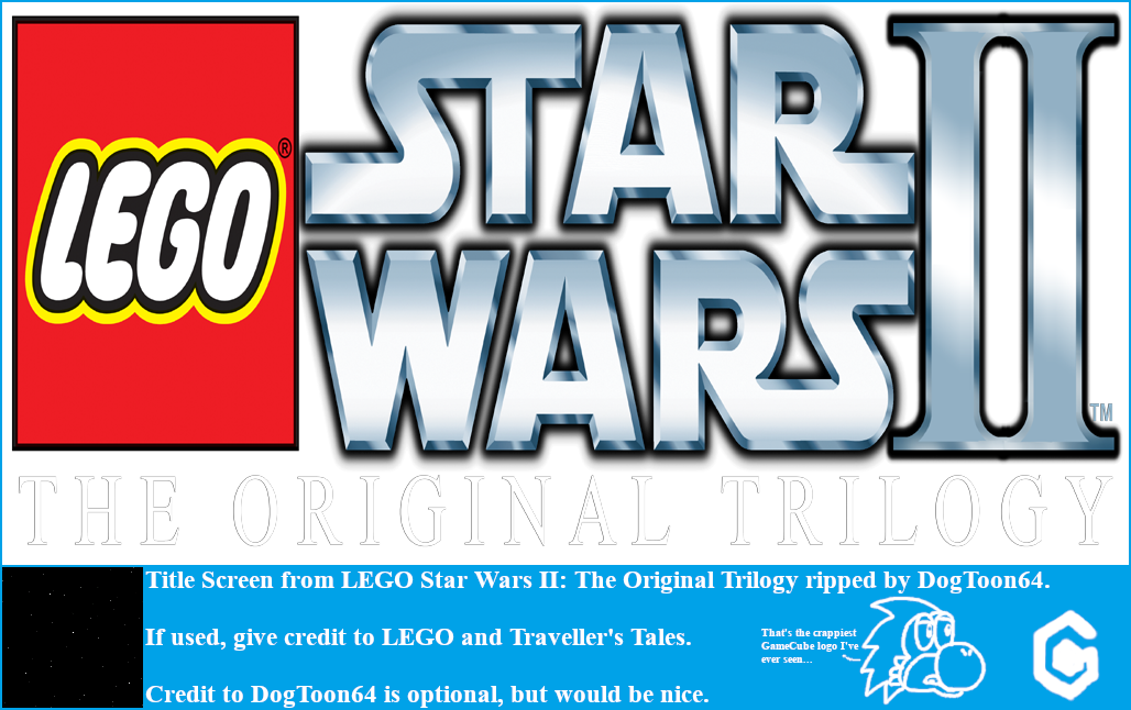 LEGO Star Wars II: The Original Trilogy - Title Screen