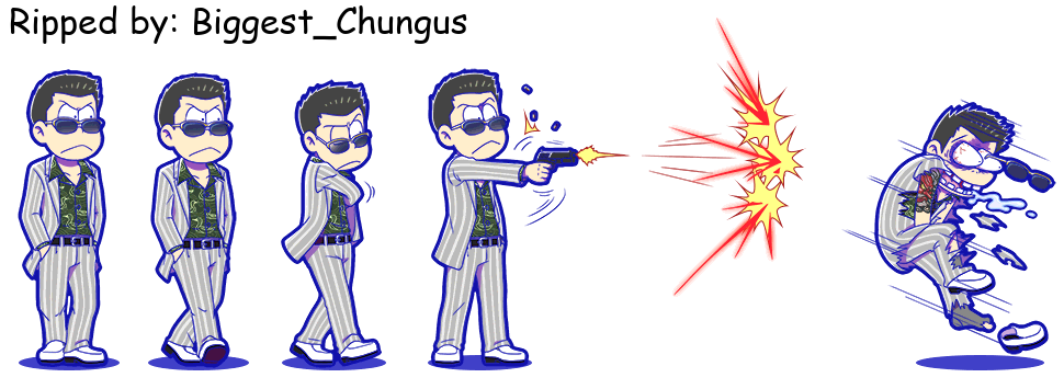 Osomatsu-san Hesokuri Wars: Battle of the NEETs - Choromatsu (Yakuza Wolf)