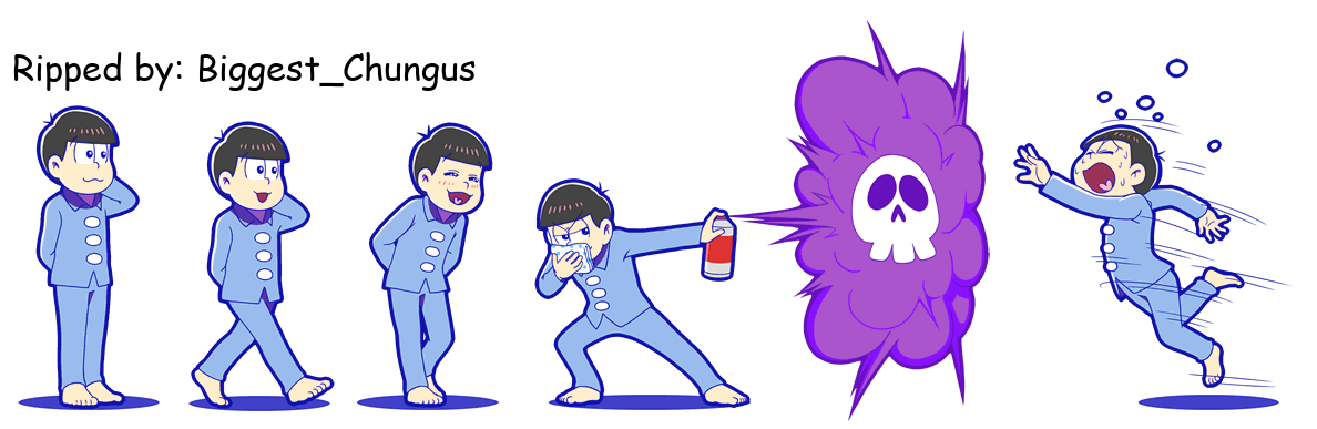 Osomatsu-san Hesokuri Wars: Battle of the NEETs - Todomatsu (Pajama)