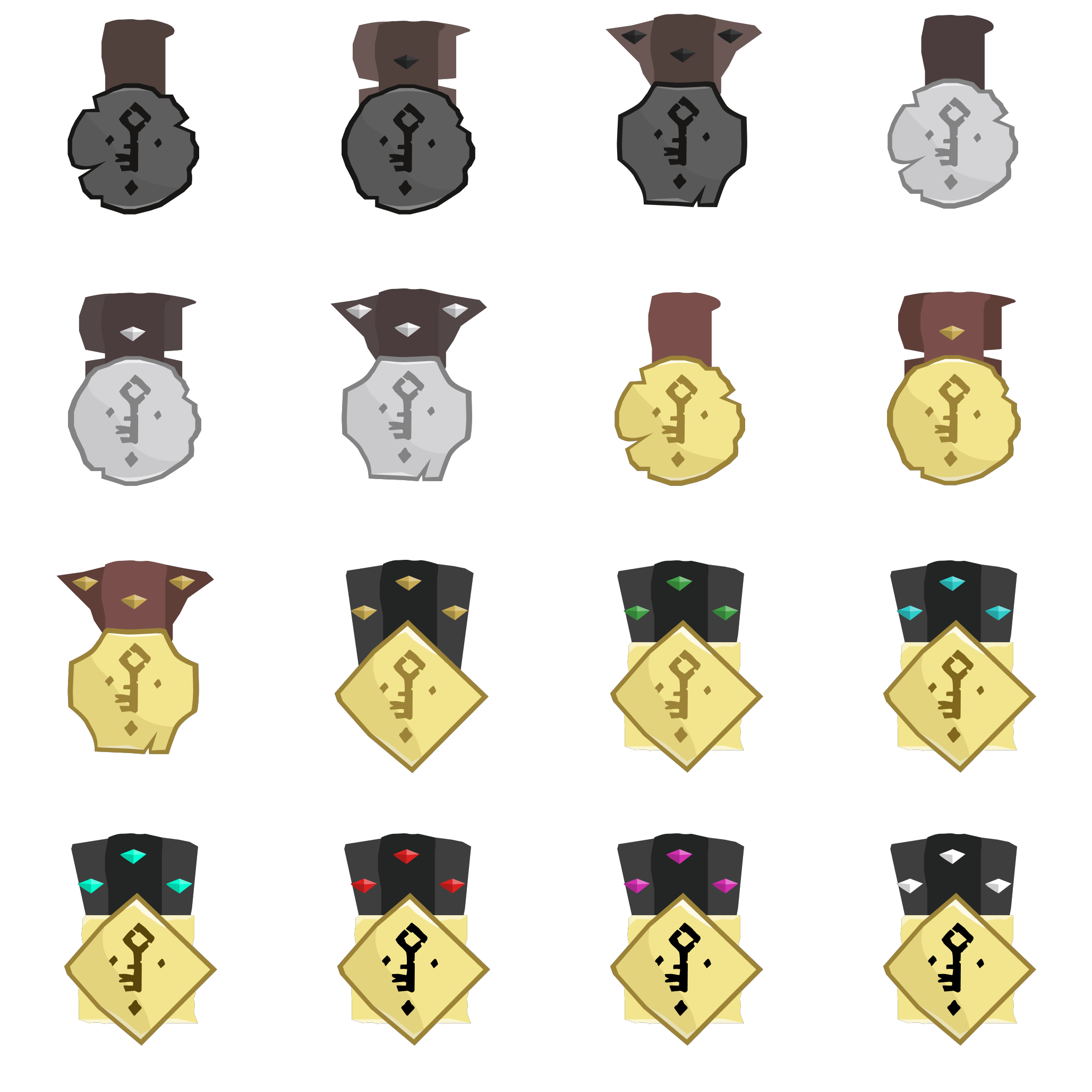 Rank Ribbons (Gold Hoarders)