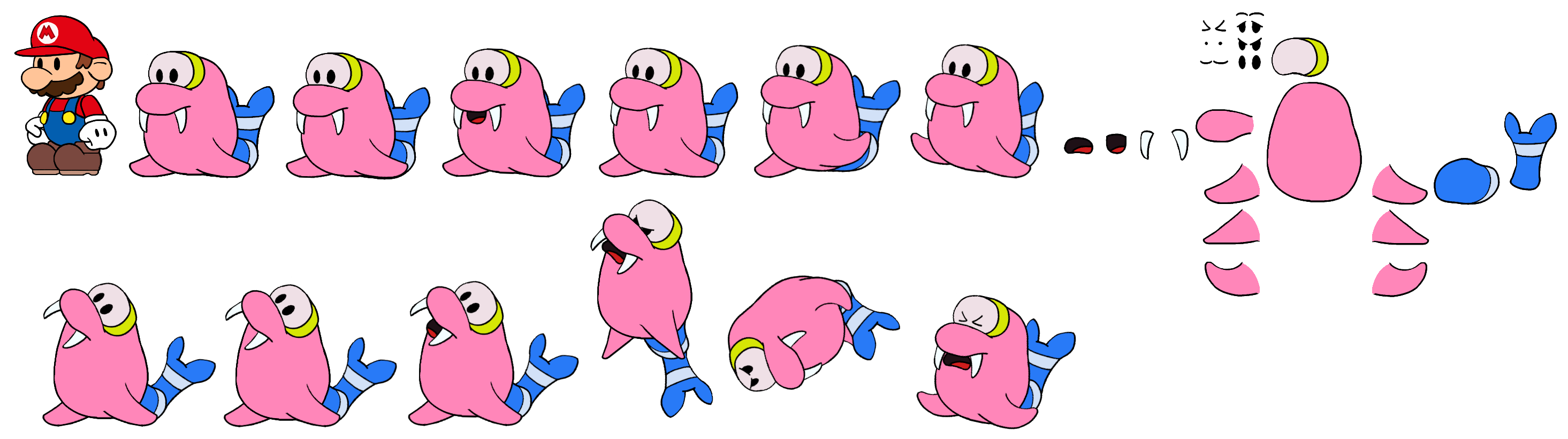 Fliprus (Paper Mario-Style)