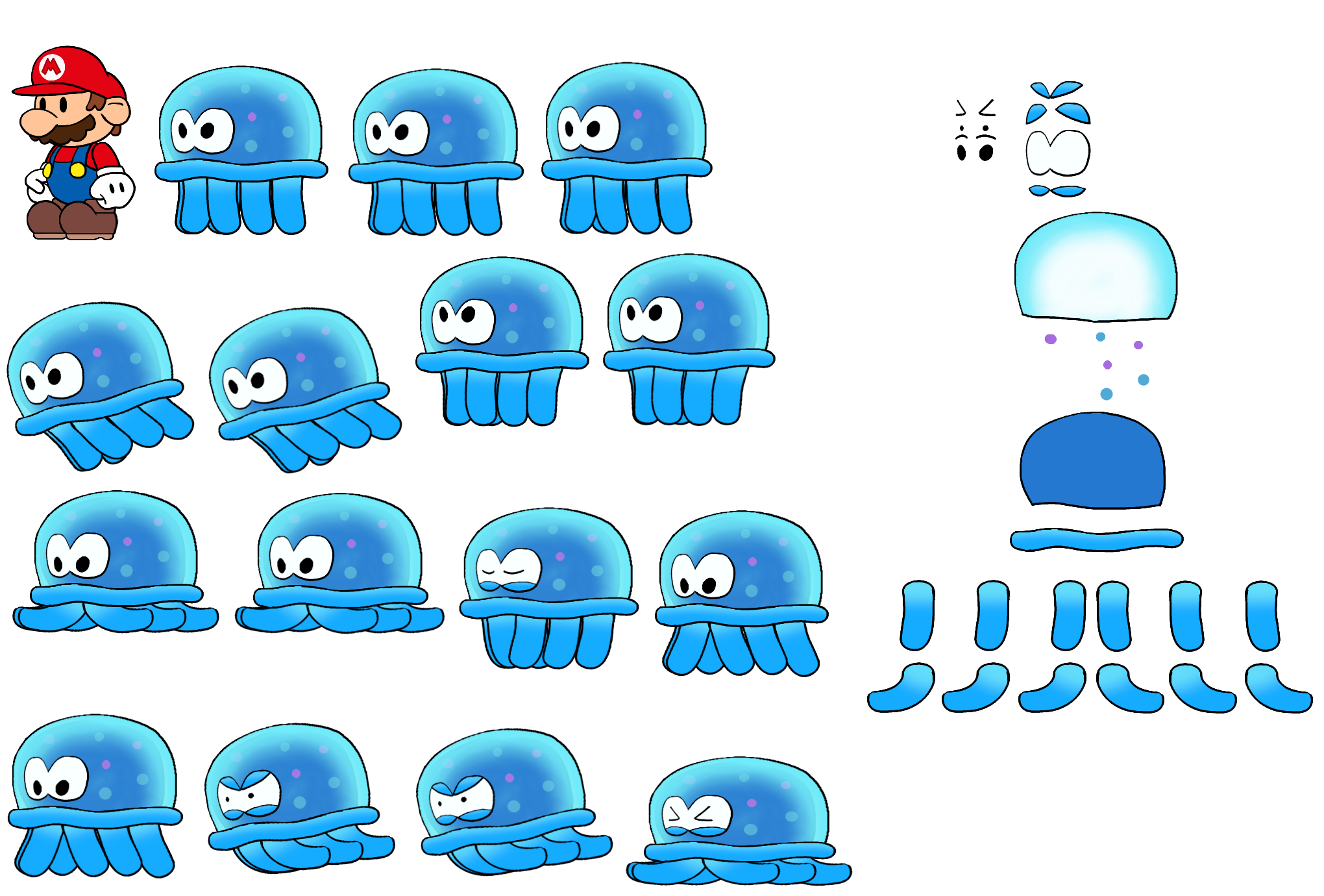 Jellybeam (Paper Mario-Style)