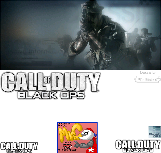 Call of Duty: Black Ops - Wii Banner & Memory Data Icon