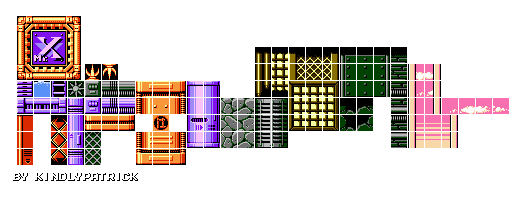 Yamato Man Tileset (MM10-Style)