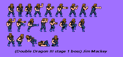 Double Dragon III: The Sacred Stones - Jim Mackey