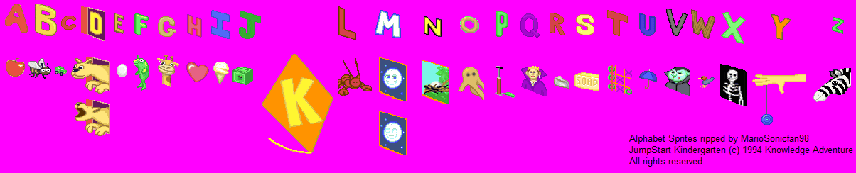 JumpStart Kindergarten (1994) - Alphabet