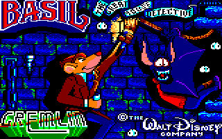 Basil the Great Mouse Detective - Loading & Title Screen