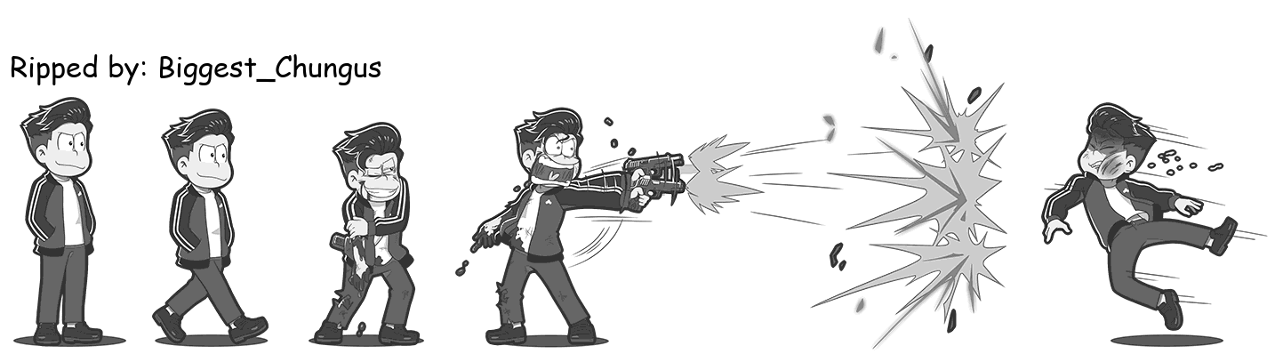 Osomatsu-san Hesokuri Wars: Battle of the NEETs - Osomatsu (Matsu Noir: Monochrome)