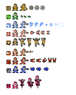 Mega Man II Weapons (MM9-Style)