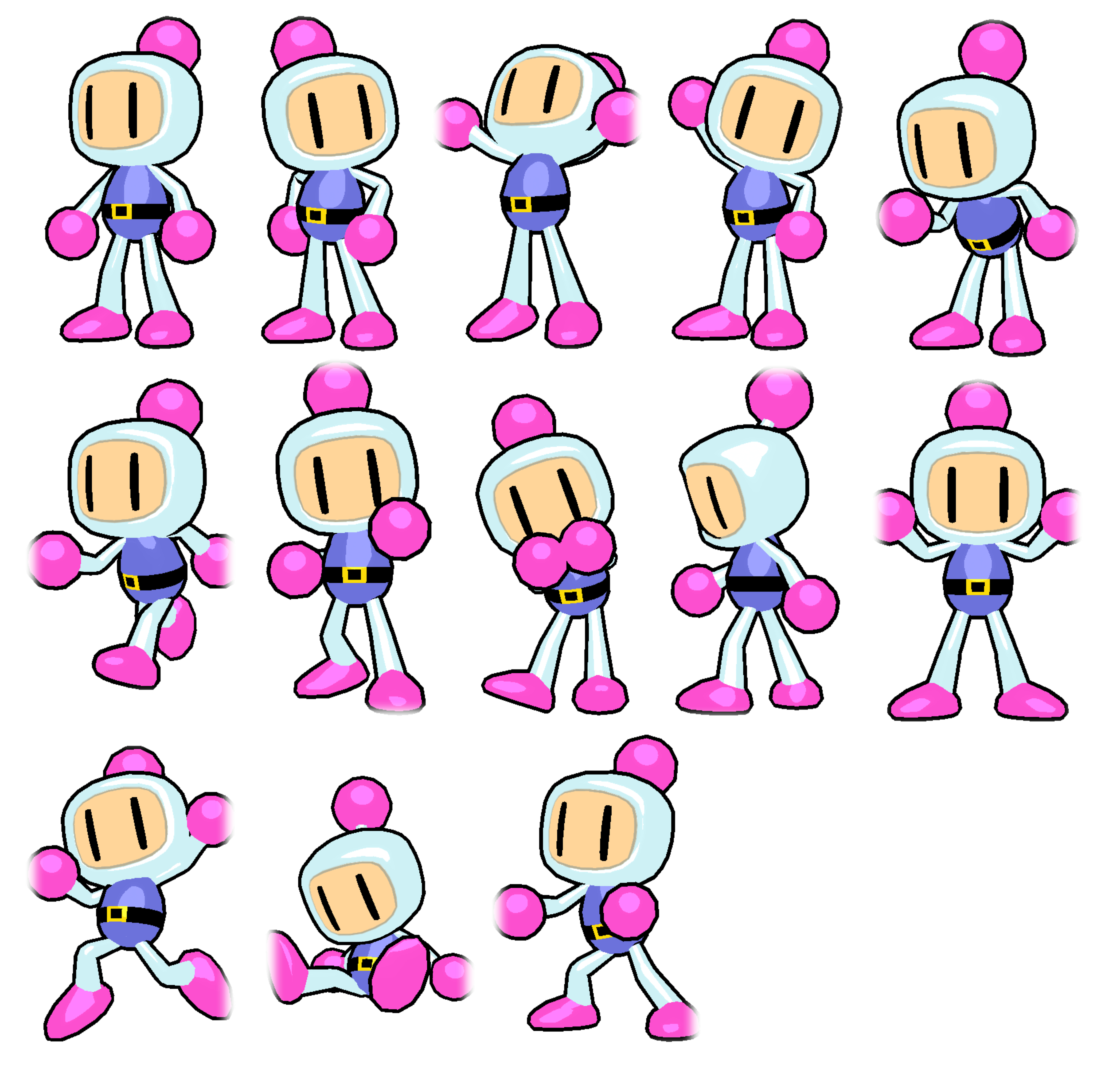 Amazing Bomberman - Full Body