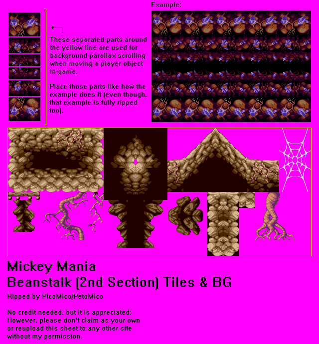 Mickey and the Beanstalk (2nd Area)