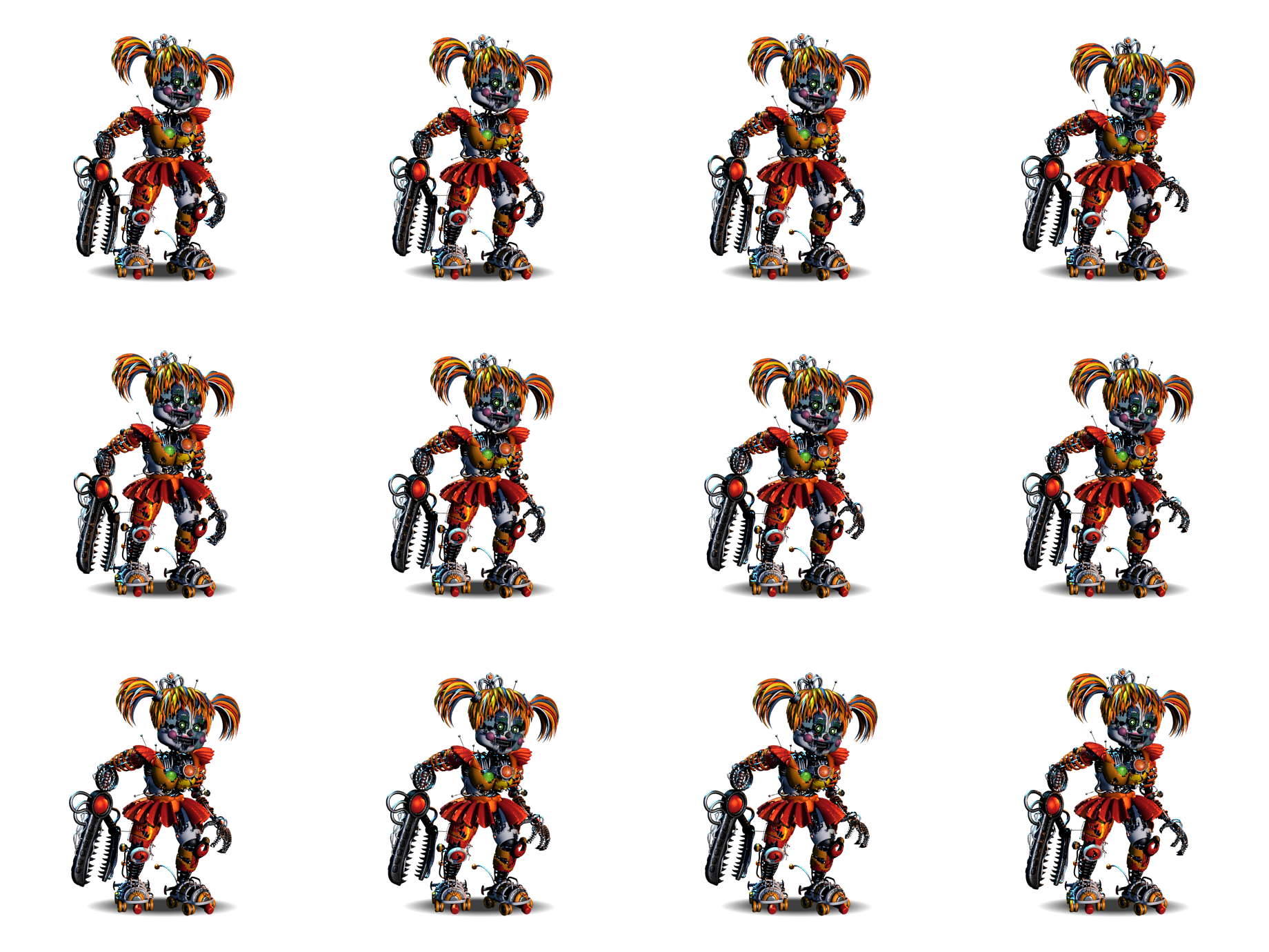 FNaF World: Adventure - Scrap Baby