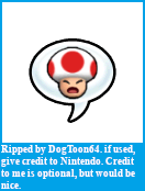 New Super Mario Bros. Wii - Toad Icon