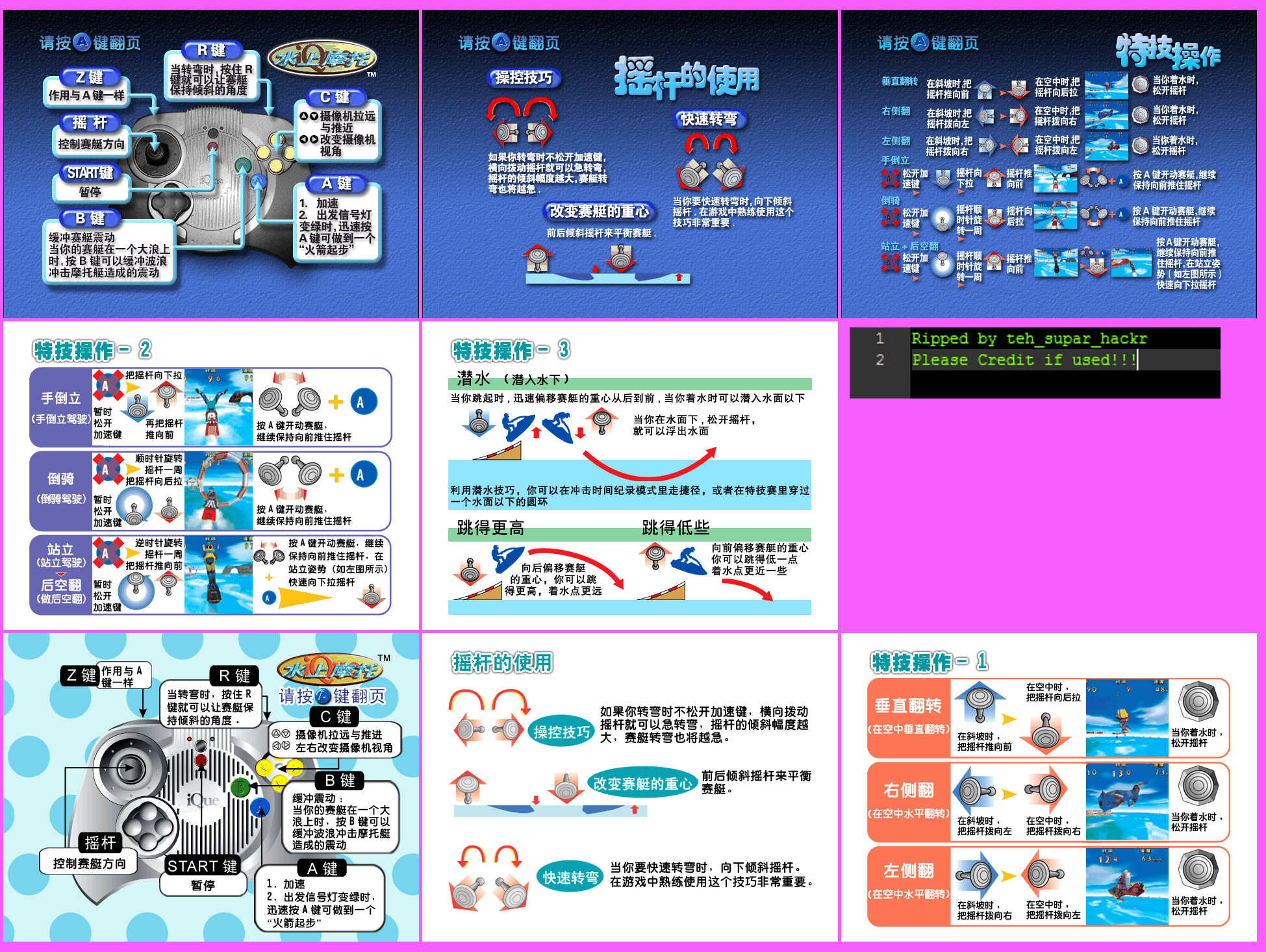 iQue Manual